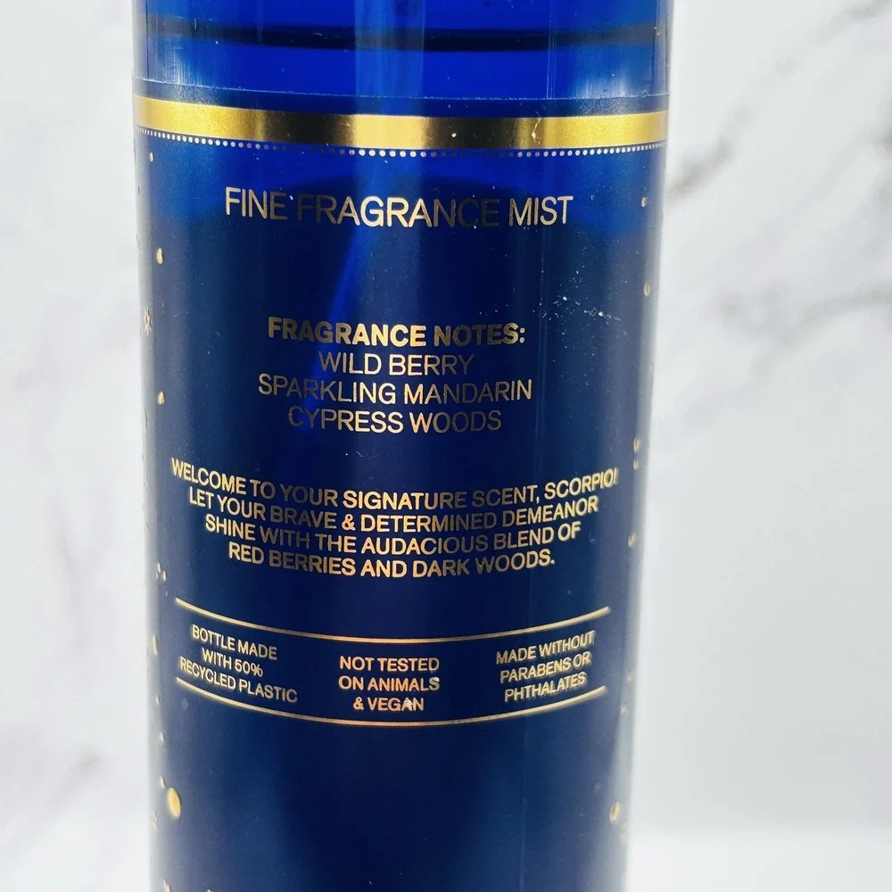 Bath & Body Works Zodiac Scorpio (Twilight Woods) Fragrance Body Mist 8 oz